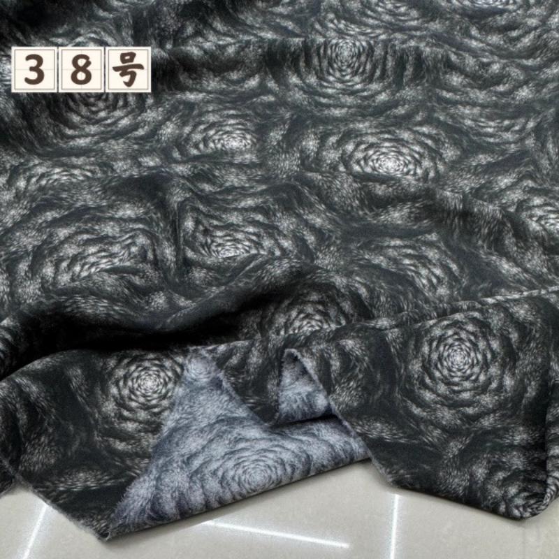 100x150cm Floral Printed Style Fabric Summer Silk Chiffon Fabric for Diy Sewing Soft Comfortable Dress Shirt Pajamas Pants