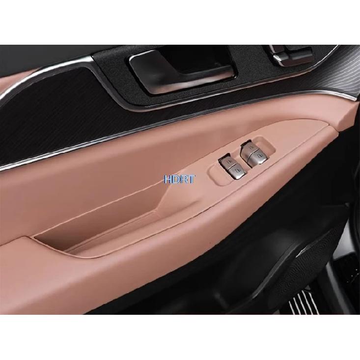 Для Chery Jaecoo 8 J8/Tiggo 8 L/Tiggo 9 2024 + Автомобильный Стайлинг Накладка на Панель Центральной Консоли Рычага Переключения Передач Кнопка Подъема Стеклозащитная Крышка Ящика для Хранения