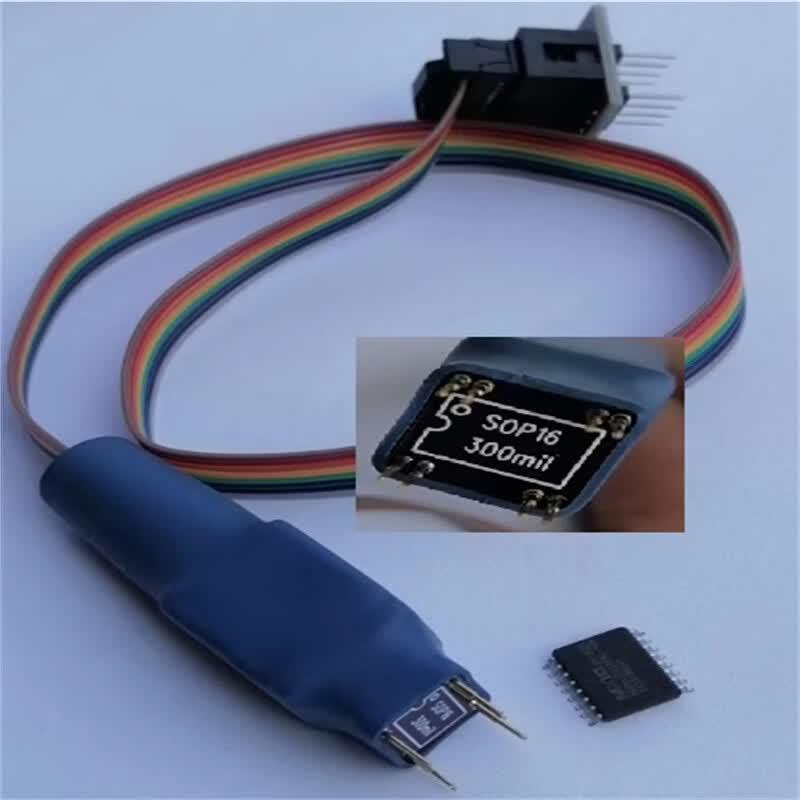 Пружинный тестовый щуп для программирования SPI Flash BIOS