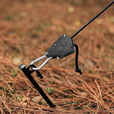 1/2/4/6/8/10/12/14/16 шт. Подъемный блок с крюком 1/8 Подъемный блок Блок для лампы Блок для веревок 1,6 м Веревка для носа и кормы каноэ/лодки для кемпинга