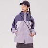 CAMEL Unisex Color-block Hardshell Windbreaker Jacket A34BATR018