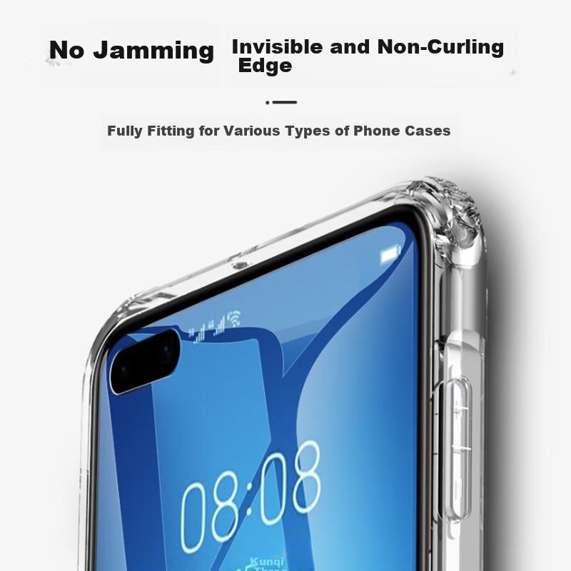 Maikuqi Huawei P40 Pro Hydrogel Film Full Coverage Anti-Fingerprint High Transparency Screen Protector 2-Pack