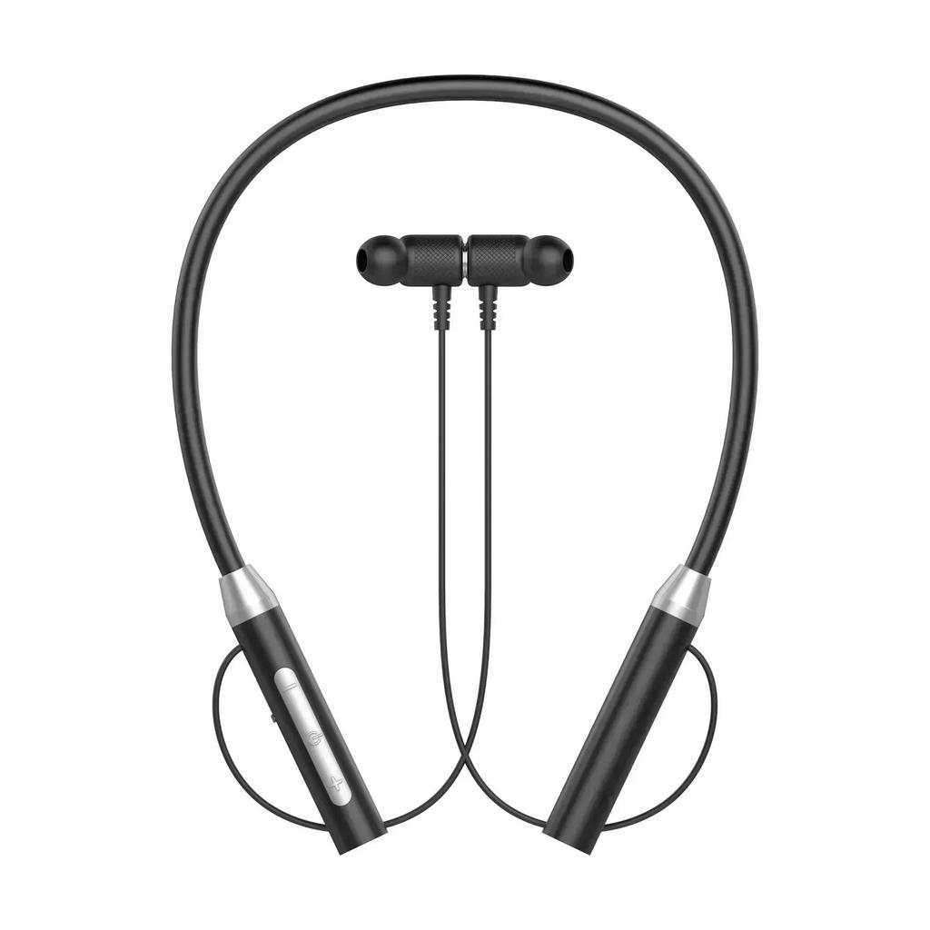 Беспроводные наушники Bluetooth с шейным ободком, магнитные наушники, спортивные наушники для бега, водонепроницаемая Bluetooth 5.0 гарнитура с микрофоном