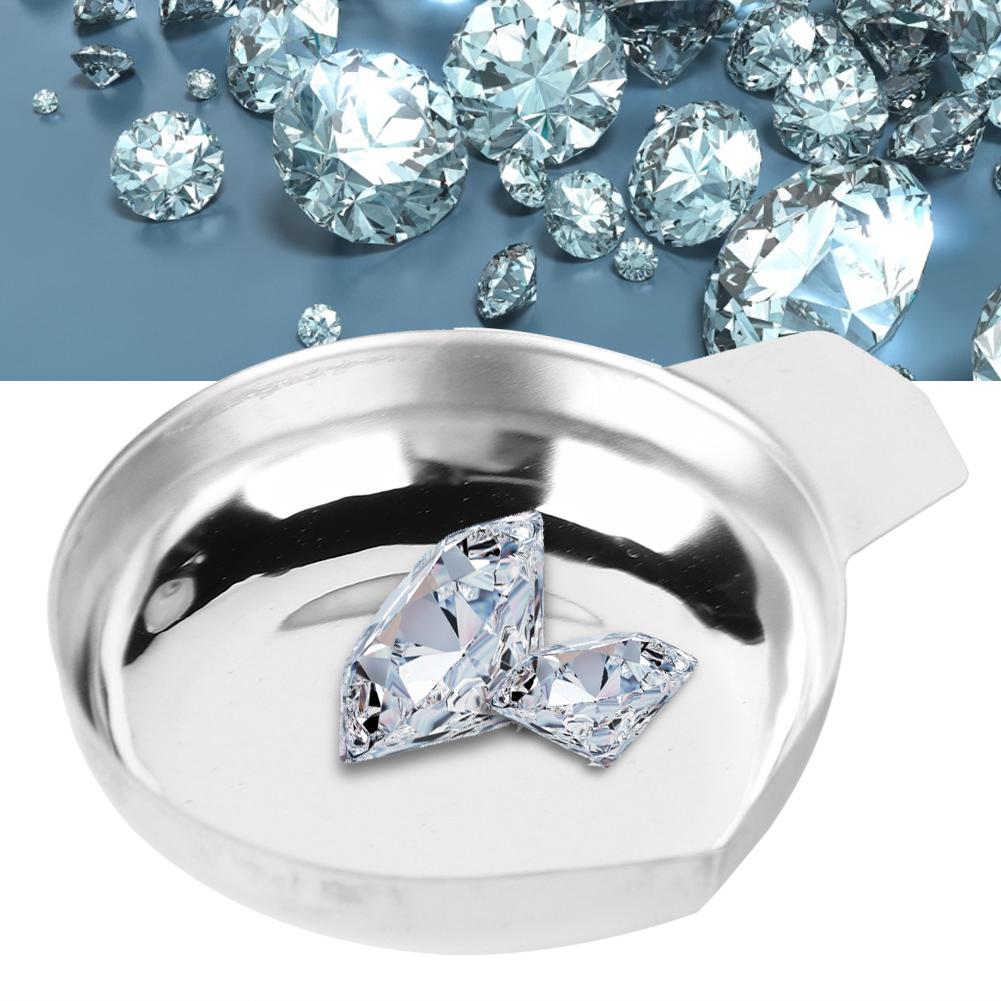 Digital Scale Pan Stainless Steel Tray for Jewelry Diamond Electronic Balance
