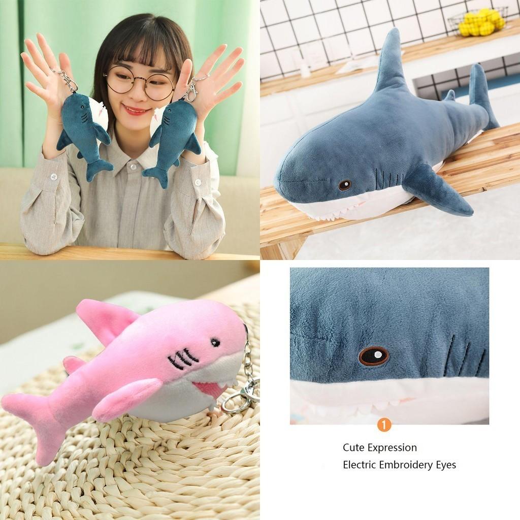 Big And Elastic Shark Body Pillow Suitable For All Ages Ideal For Home And Office Use