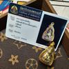Храм Раху 2554 Маленькая стоячая фигурка с позолоченным корпусом - Оригинальный тайский буддийский бренд