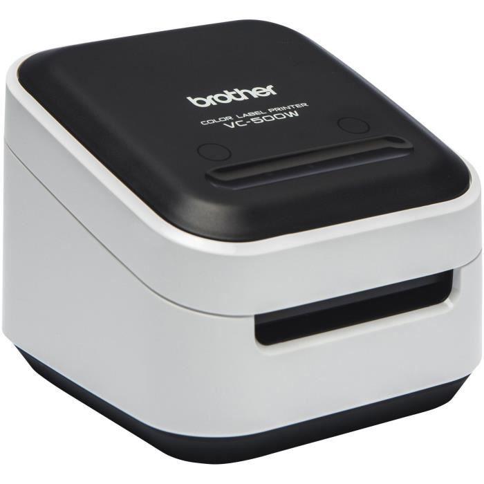 Imprimante étiquettes et photos - BROTHER - VC500WCRZ1 - Thermique direct - Pour les loisirs créatifs - Couleur - Wi-Fi