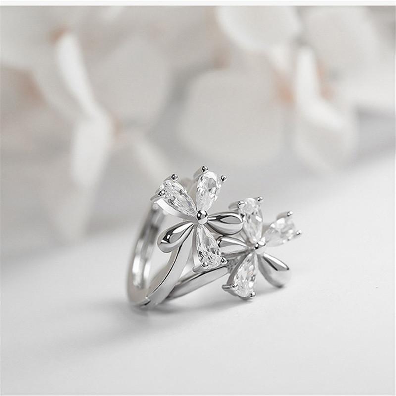 Очаровательные сиреневые серьги-кольца для женщин, ювелирные изделия, яркие серьги с кристаллами и цветком, серебро 925 пробы, аксессуары, женский подарок на день рождения