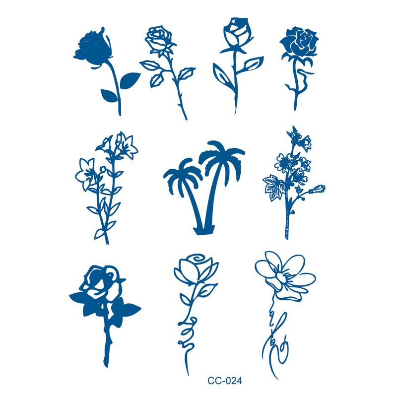 Травяные растения, палец, улитка, маленькая картинка, сок, татуировка, наклейки, последние 15 дней, полупостоянный ветер