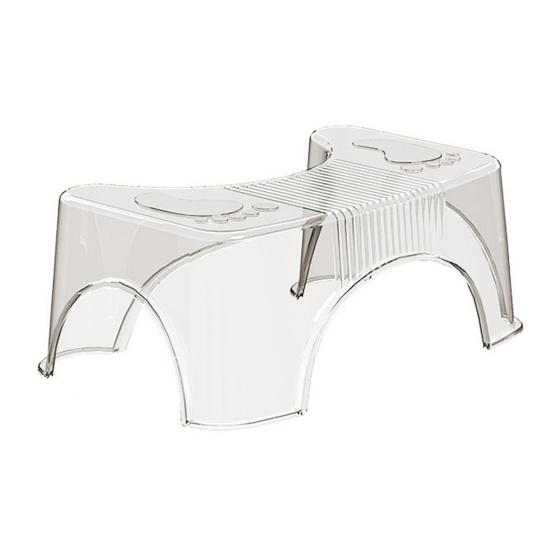 Табурет для ног с противоскользящим дизайном и расширенным основанием, безопасный табурет для ванной комнаты, помощь в приседании для беременных детей