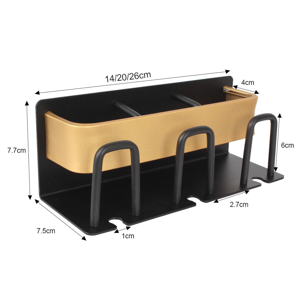 Органайзер настенный держатель для зубной пасты без дырокола полка для ванной комнаты из алюминиевого сплава экономит место аксессуары держатель для зубных щеток