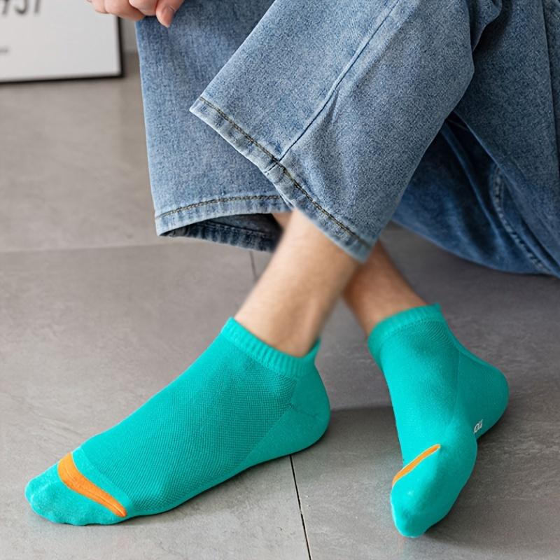 10 пар женских носков со смайликом, качественные дышащие хлопковые носки с низким верхом, повседневные спортивные, износостойкие, нескользящие, для улицы и всего сезона