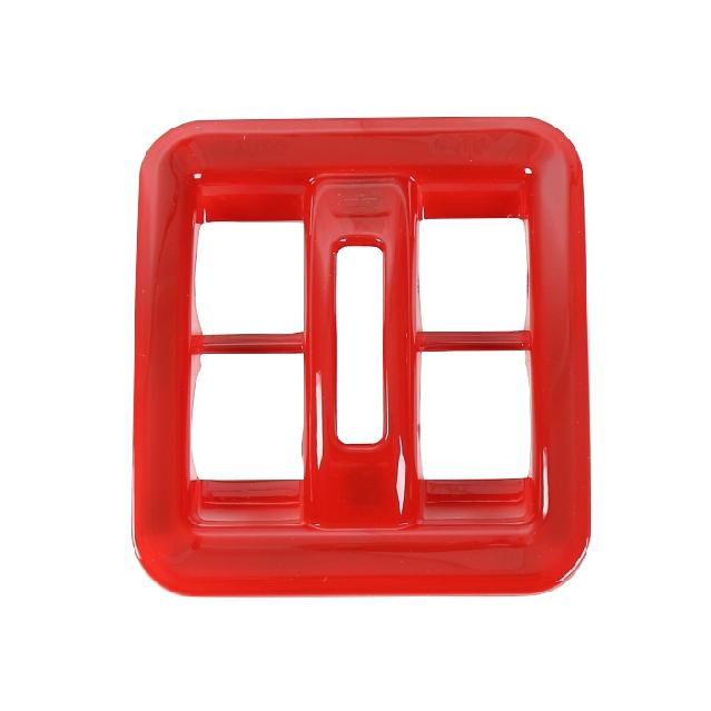 Кнопка переключения окна автомобиля, декоративная панель, рамка, накладка, наклейка для Jeep Wrangler JK 2011-2017, внутренние молдинги