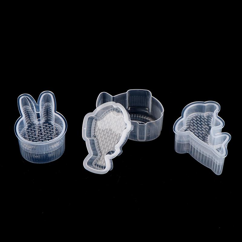 3 шт./набор Форма мультяшного персонажа Форма для рисовых шариков Форма для роллов для суши Форма для прессования рисовых шариков Бенто Инструменты для DIY Кухонные аксессуары