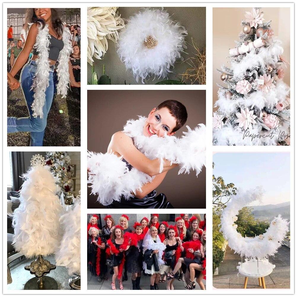 2 ярда, 90 грамм, боа с турецкими перьями, цветной шандель, декор из перьев, боа, шарф, шаль марабу, плюмы для костюма/шляпы/вечеринки