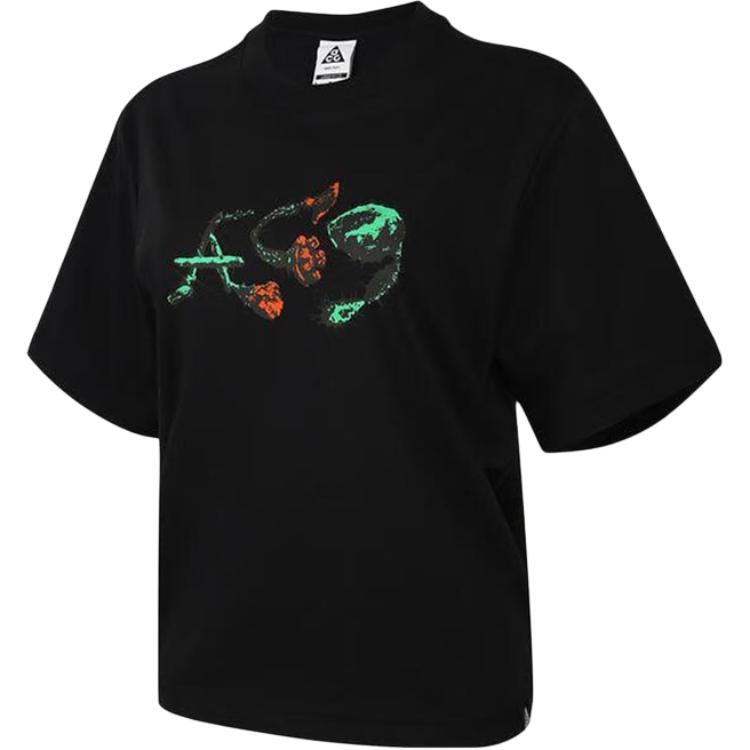 Nike ACG Fashion Удобная Мягкая Дышащая Футболка с Коротким Рукавом Стандартного Кроя Женские Топы IB7340-010