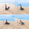 Adorable Resin Sea Lion Figurines Ocean Beach Diy Decoration Cute Miniature Desktop Ornaments
