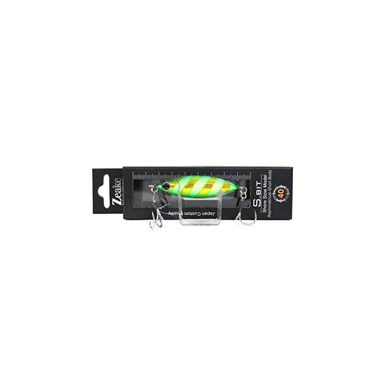 Металлический джиг Zeake S Bit 40г SB010 ZG Зелено-золотой