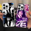 Чехол для телефона Pop Singer B-Billie Colorful для iPhone 17 16 15 14 13 12 11 Pro Max Plus Матовый чехол