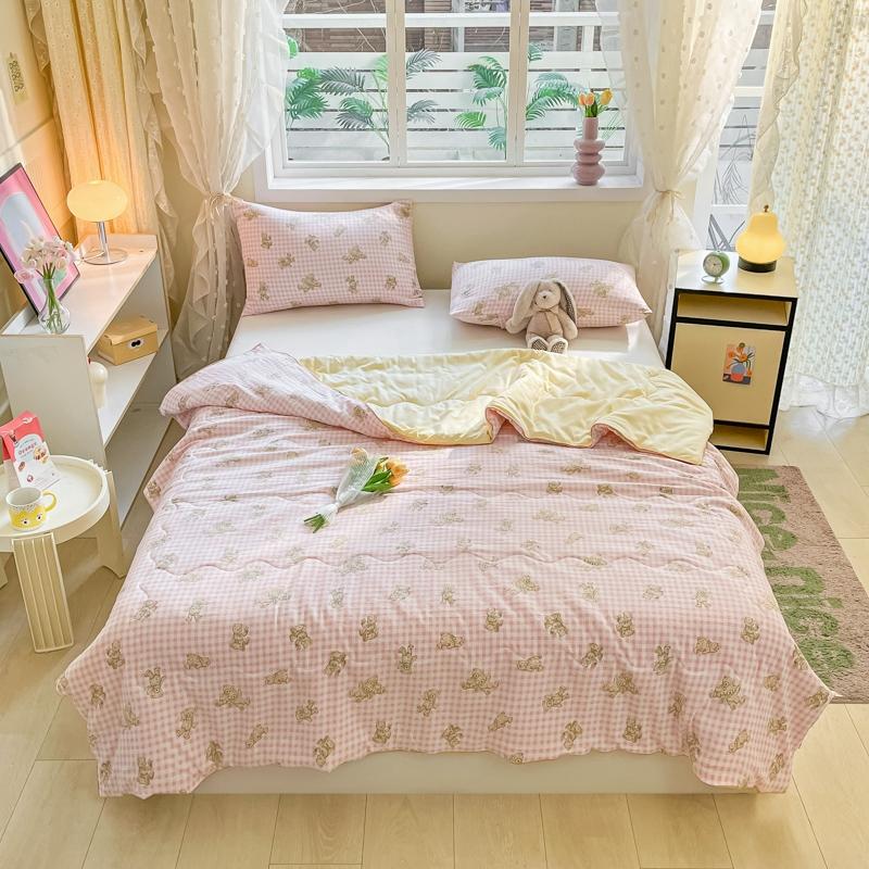 Милое летнее одеяло с рисунком пончика в мультяшном стиле, приятное для кожи, дышащее, тонкое одеяло, кондиционер, одеяла для детей, подростков, мальчиков