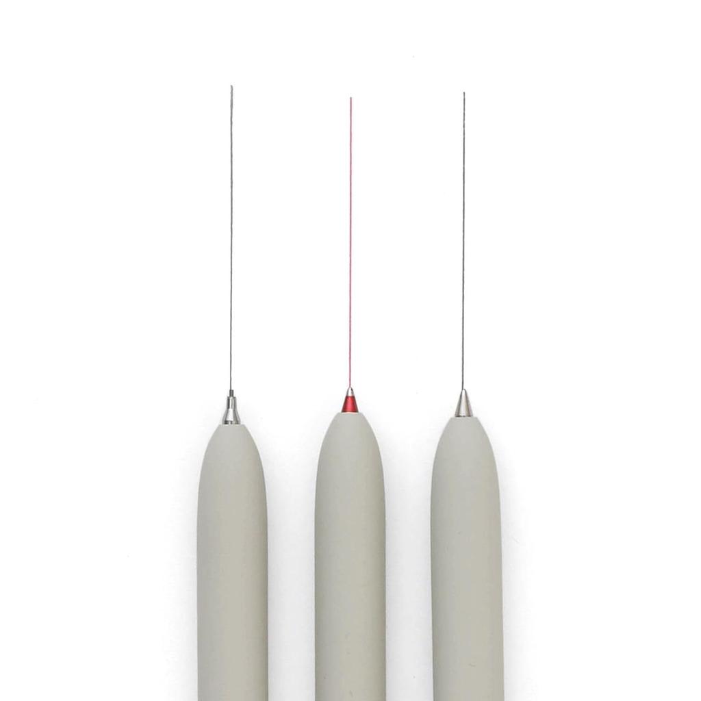 Шариковая ручка Penco Multi-Pen, серебристая латунь, 13 см, 0,5 мм, на масляной основе, произведено в Японии.