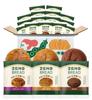 Мука из бобов ZENB Хлеб 18 штук 3 видов кусочков каждого из и 3 видов углеводов углеводов пищевых волокон для работы кишечника Для