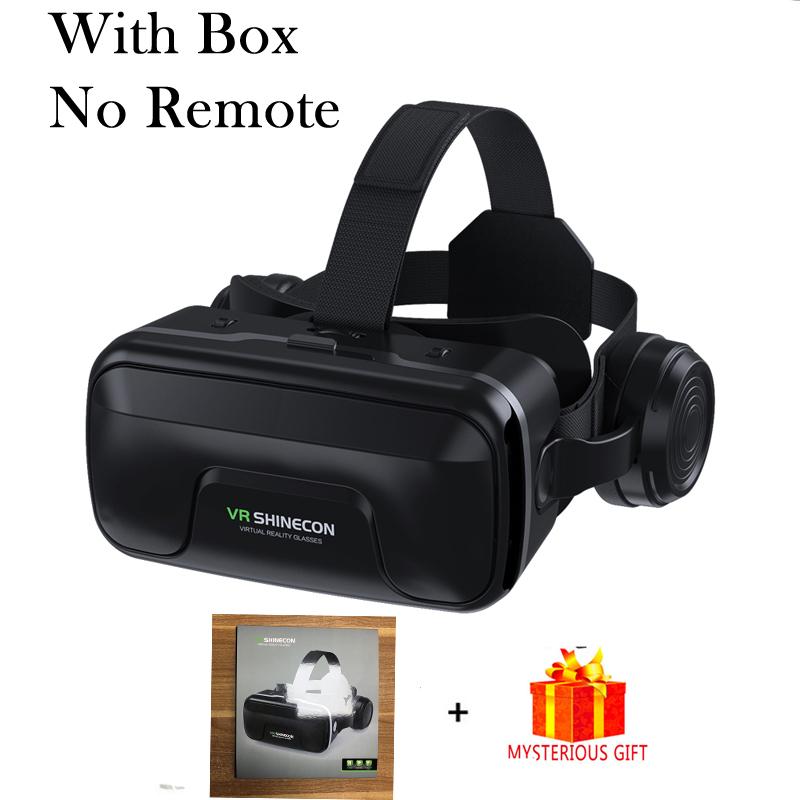 VR Shinecon 10.0 Шлем 3D Очки Виртуальная реальность Шлем Для Смартфона Очки Смартфона Гарнитура Viar Видео Игровой Бинокль