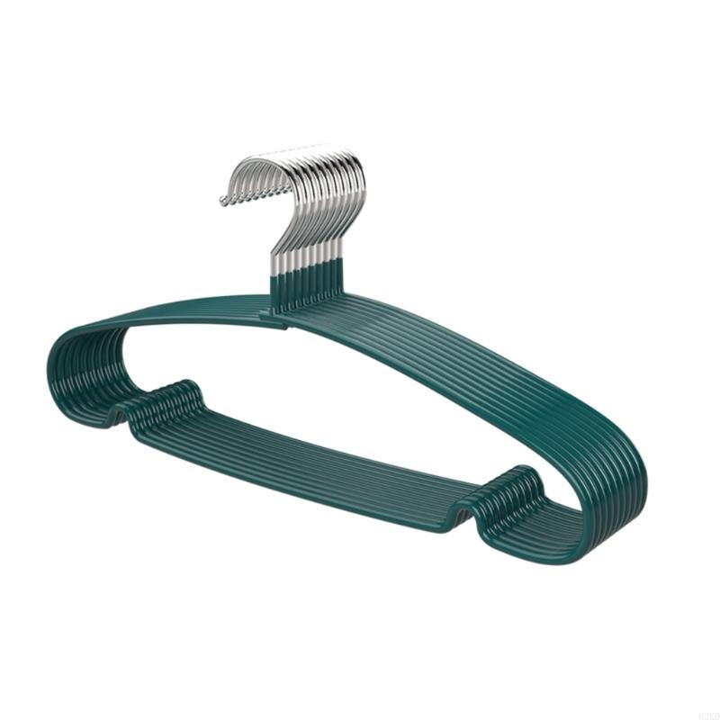 62KD Пластиковые вешалки для одежды Нескользящие плечики Защищают одежду Решение для хранения