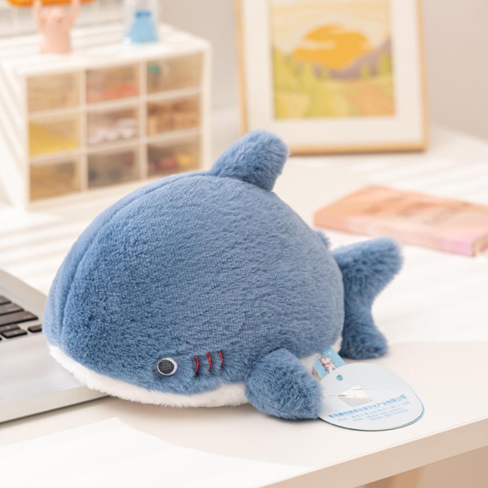 Simulation Animals Shark Toys Cartoon Whale Plush Toy Sea Stuffed Plush Doll Christmas Toy