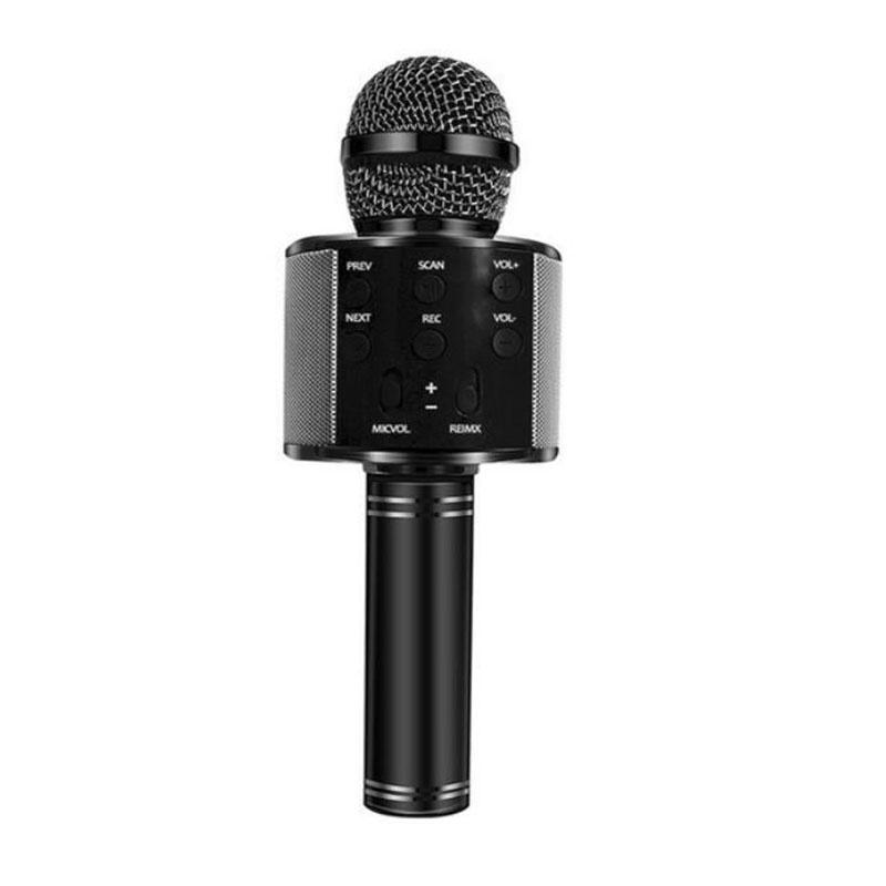 2024 New Wireless Bluetooth Karaoke Microphone Music Player KTV Speaker Children's Music Stage Toys Music Singing Children's Gift Recorder