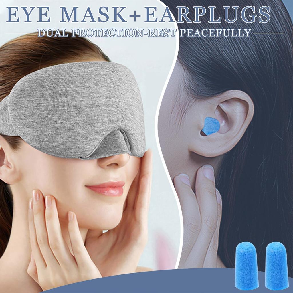 Хлопковый светильник для сна, блокирующий сон, мягкий чехол для глаз с повязкой на глаза, чехол для сна, путешествий