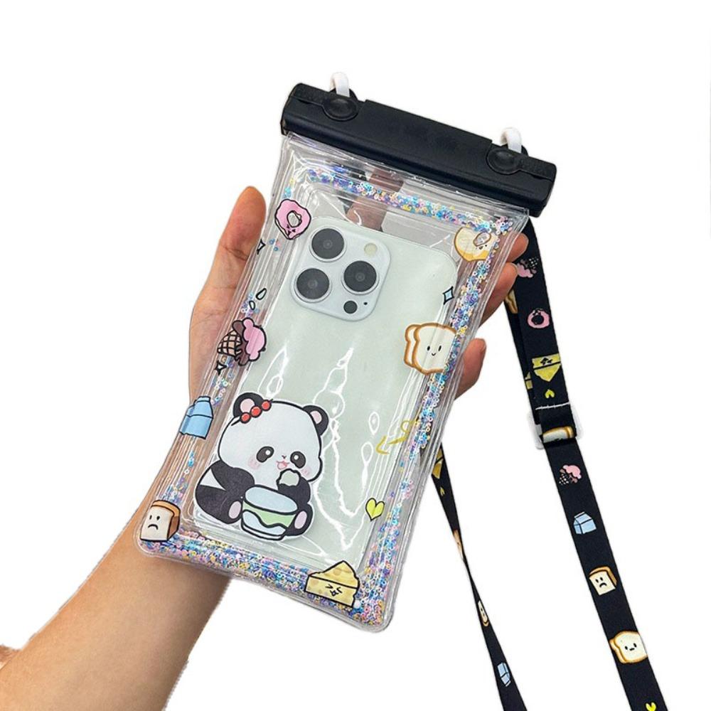 Sealed Airbag Protective Cover Cartoon Swimming Storage Bag Waterproof Phone Bag Songkran Festival