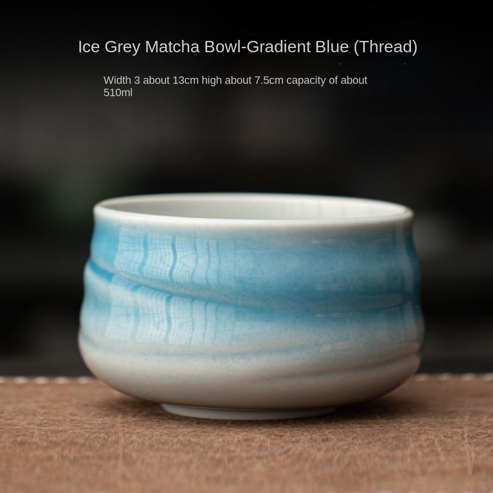 Large Capacity Matcha Bowl Ceramic Green Tea Maker Cup Tea Ceremony Tool for Tea Set Accessories
