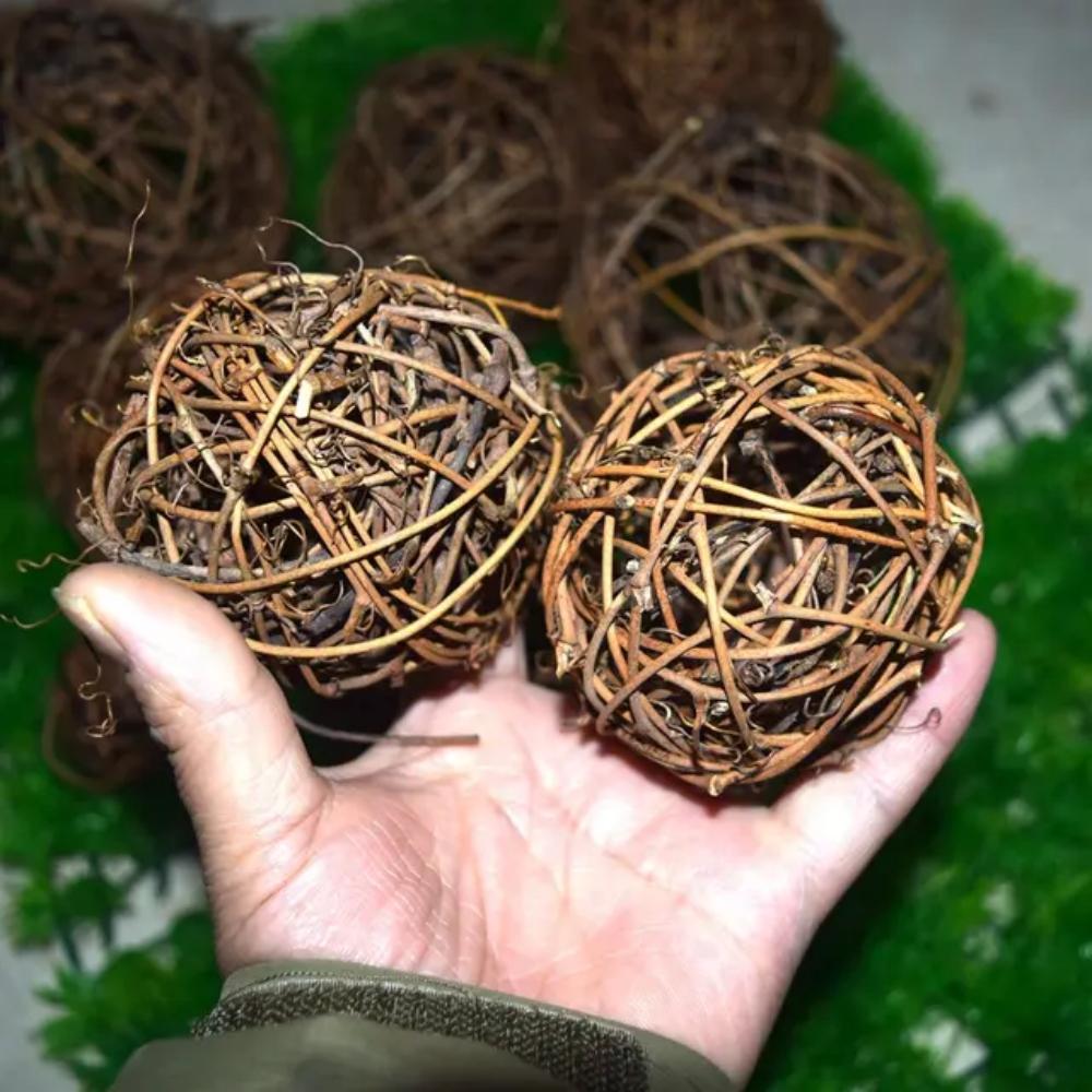 8/10/12/20 см плетеные ротанговые шары своими руками плетеный шар рождественский подвесной цветочный шар украшение декоративная подвеска на рождественскую елку