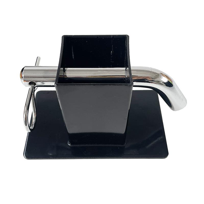 Trailer Hitch Cover Simple Installation Metal Trailer Hitch Cover Dirtproof Reliable Protection Attractive Appearance