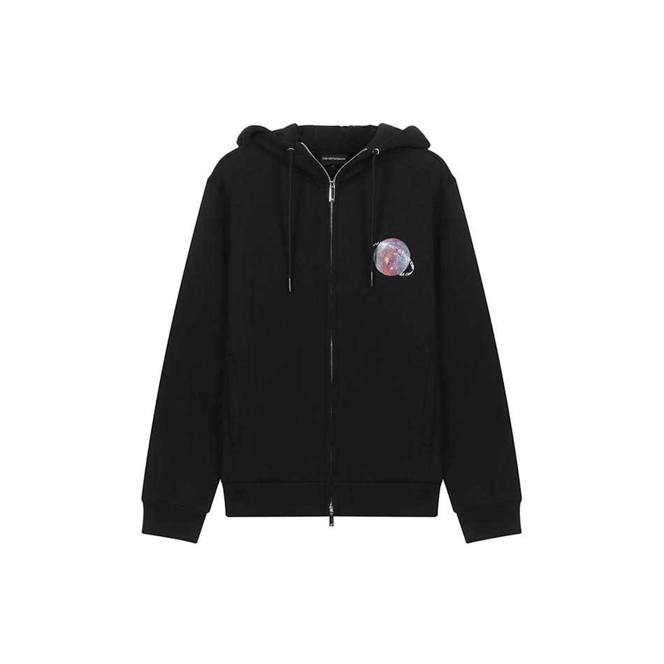 EMPORIO ARMANI Sweatshirt Men's Black 6K1B8P-1JM3Z-0011