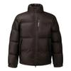 Contour 600 Fill Goose Down Windproof Warm Solid Color Down Jacket Unisex Outerwear Chocolate C30032