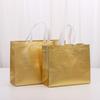 Reusable Non-woven Fabric Shopping Bag Solid Color Shopping Pouch  Birthday Party