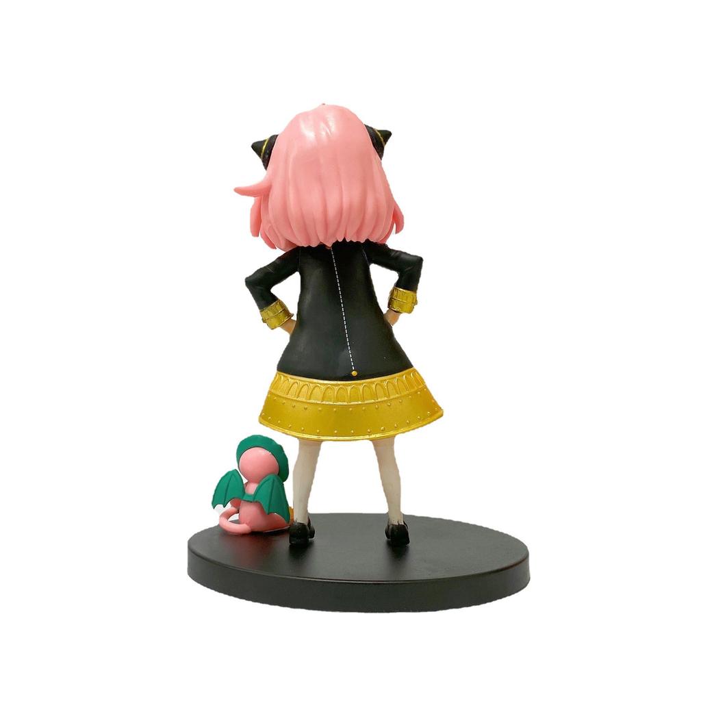 17СМ Аниме Семья Шпиона Аня Фигурка Сменная Голова Модель Игрушка Подарок Коллекция Фигурка Действия Руки по бокам Коробка