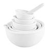 Non-Slip Base Ceramic Grinder White Ceramic Stoneware Durable Spice Grinder  Kitchen Tool