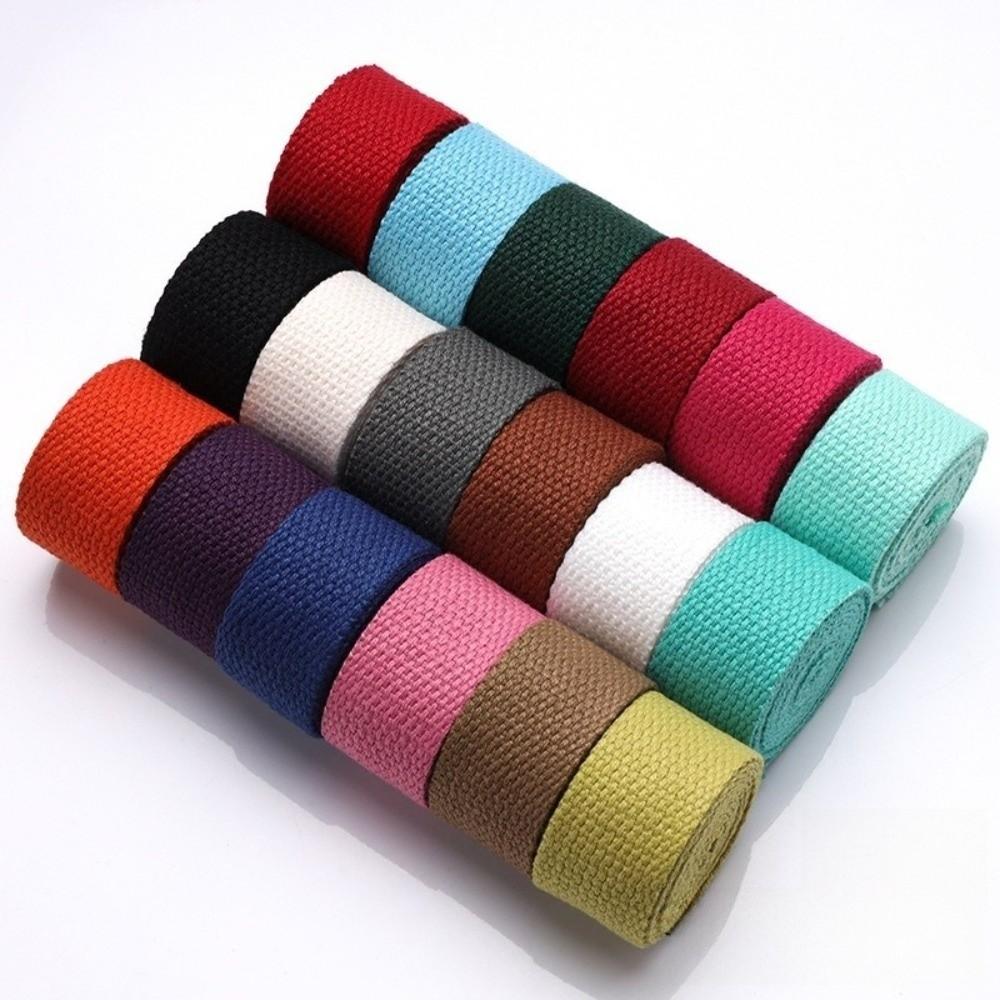 1.3mm Thickness Cotton Webbings Tape 1 Meter Length Bias Binding Tape DIY Sewing Projects