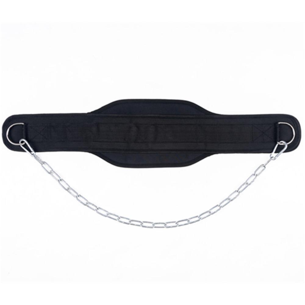 Adjustable Weight Lifting Belt Thicken Weighted Muscle-up Belt Weighted Pull-up Belt  Fitness