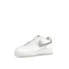 Nike Air Force 1 GS White Football Grey Kids Sneakers Pure-Platinum Metallic-Silver FV3981-100