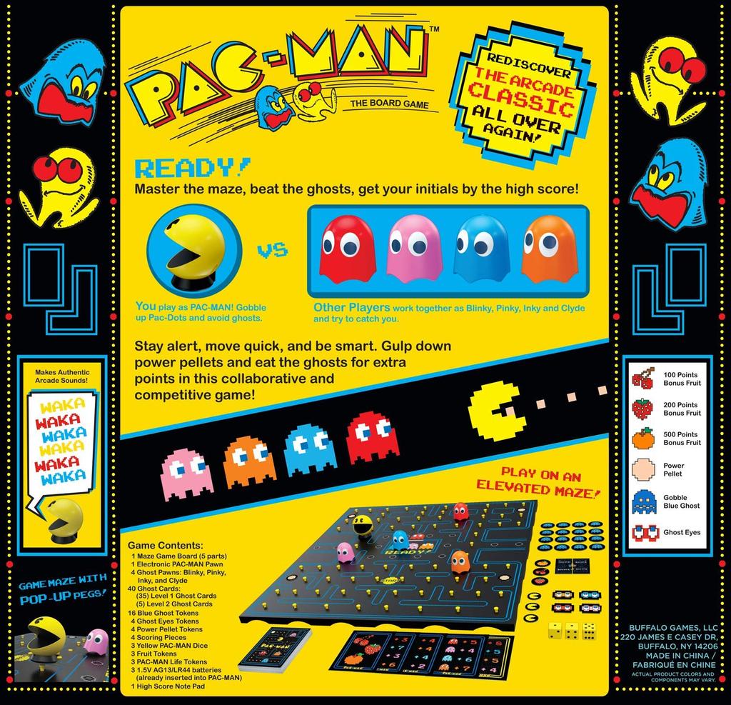 Buffalo Games Pacman настольная игра