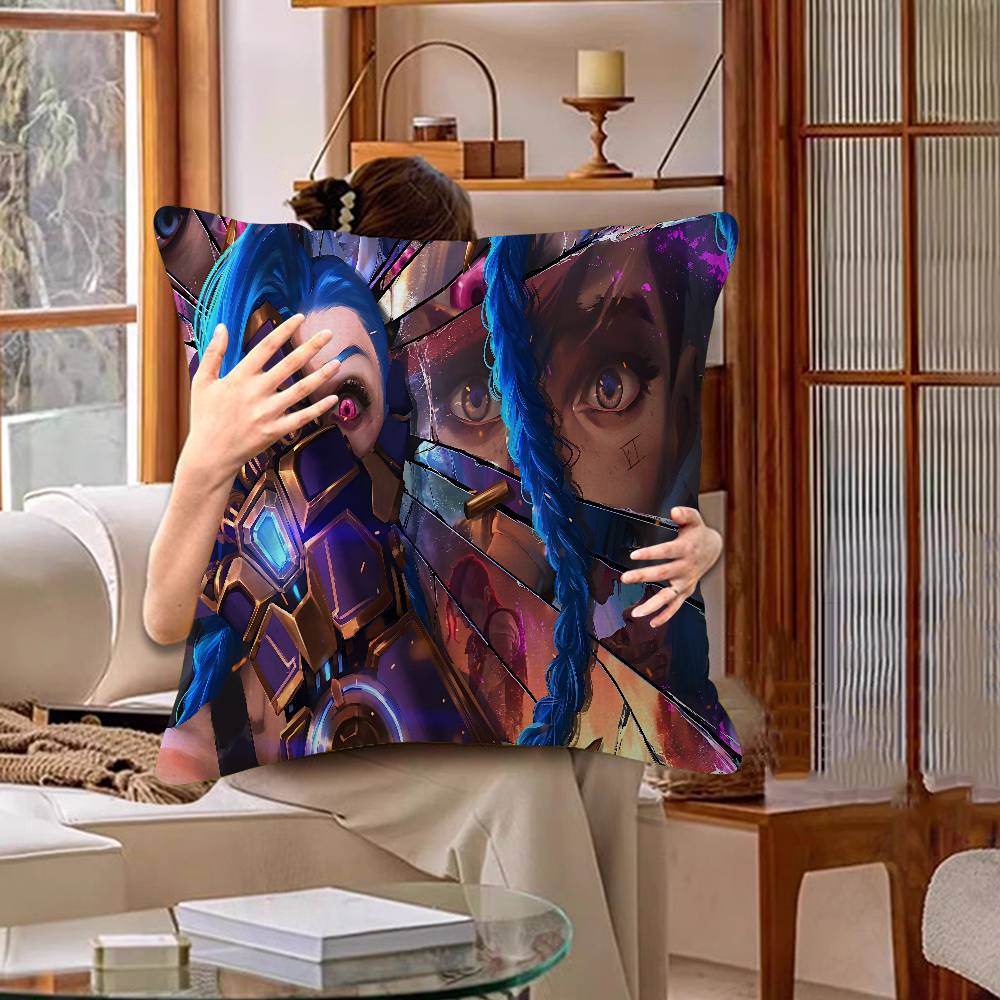 Game J-Jinxs Cushion Cover Car Throw Pillow Case For Sofa Car Christmas Gift 40X40Cm 45X45Cm