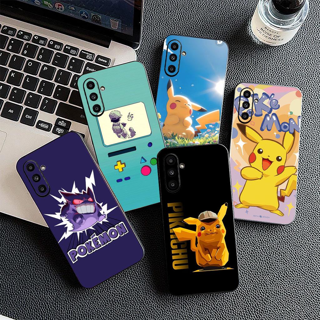 Чехол для телефона для Samsung Galaxy S25 S24 S23 FE Ultra Plus S7 Edge S25+ S23+ A56 5G Мягкий чехол Charmander P-Pokemons P-Pikachus GO