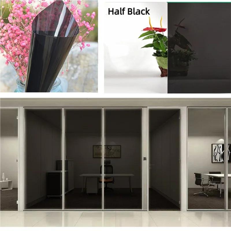 Радужная наклейка на окно, самоклеящаяся виниловая взрывозащищенная солнцезащитная декоративная рама для стеклянных перегородок окон и дверей