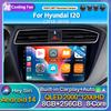 Автомагнитола Android 14 для Hyundai I20 2018 2019 Мультимедийный навигационный плеер GPS Стерео WIFI+4G беспроводной Carplay Автомагнитола DSP