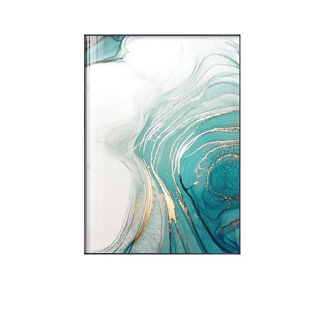 Modern Abstract Flowers, Canvas, Painting, Posters, Printers, Ink and Laundry, Golden Wall Painting for Living Room, Bedroom, Decor, Cuadros