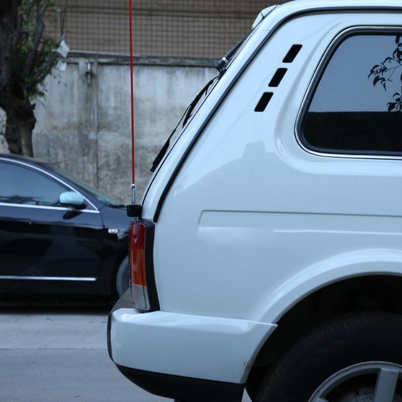 Для LADA NIVA 4X4 2009- Внешний модифицированный Кронштейн основания радиоантенны задней двери из нержавеющей стали Автоаксессуары